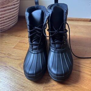 Sperry Womens Black Snow Boots
